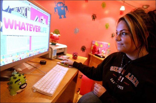 Ashley Qualls ha fondato il sito Whatever Life, è una giovane imprenditrice del web